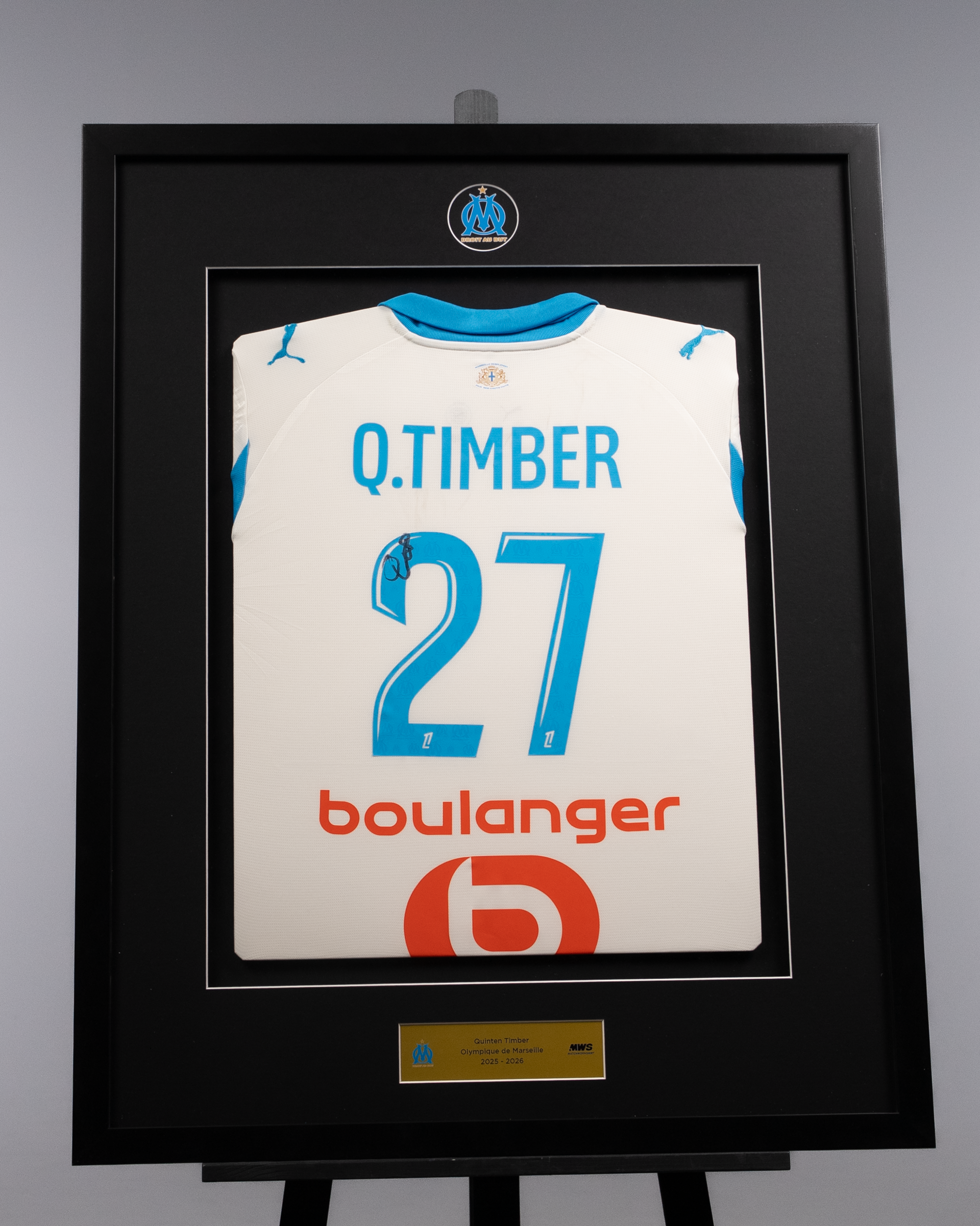 Framed Quinten Timber Shirt | Olympique de Marseille 
