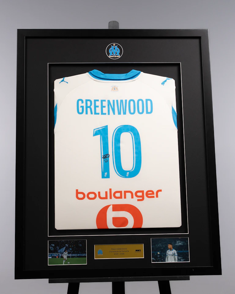 Mason Greenwood | Framed Signed Shirt