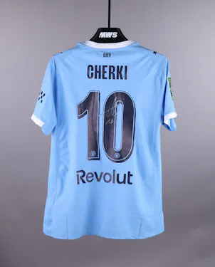 Rayan Cherki Manchester City jersey