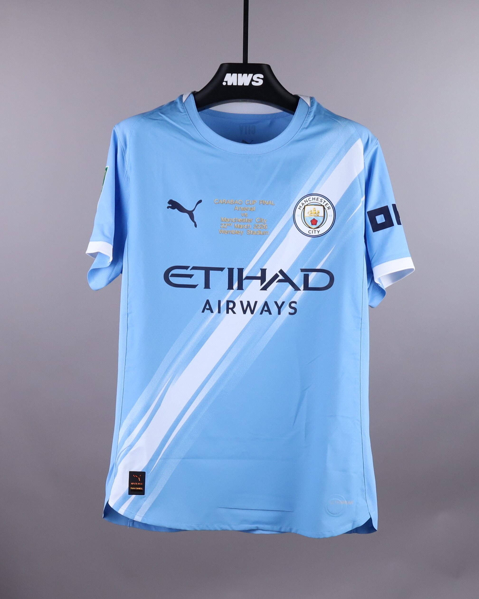 Rayan Cherki | Arsenal - Manchester City | MatchWornShirt