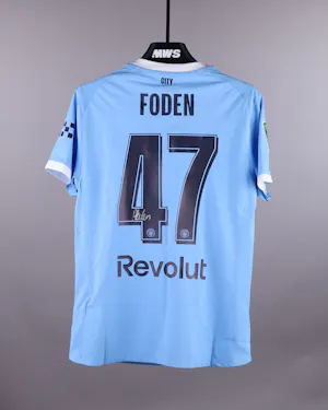 Phil Foden Manchester City jersey
