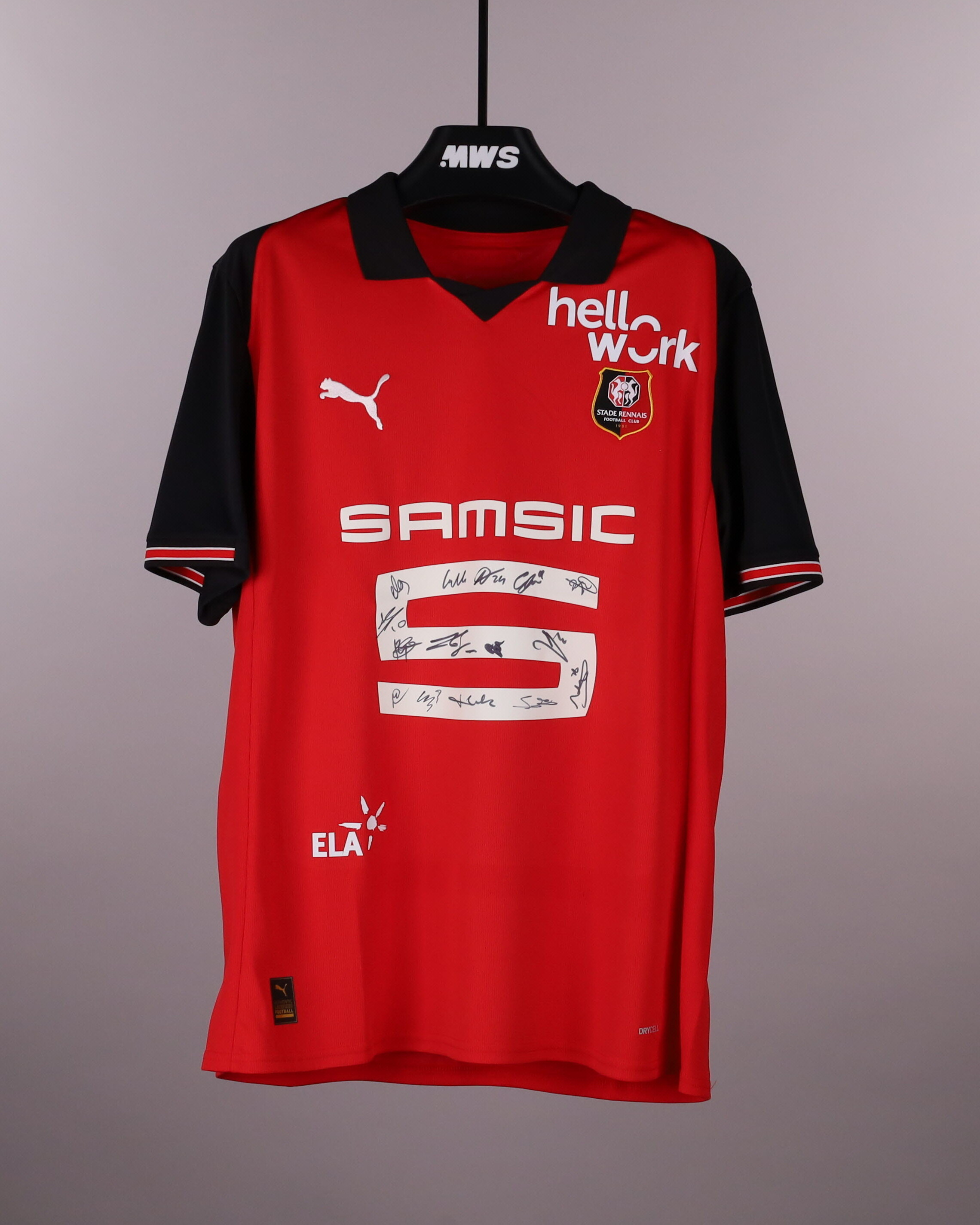 Official Stade Rennais F.C. Soccer Game-Worn Jerseys Auctions