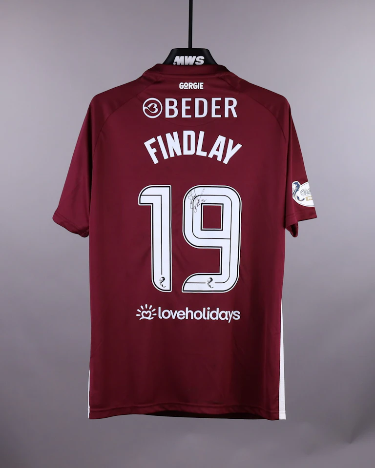 Camiseta Stuart Findlay Heart of Midlothian