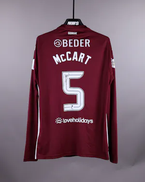 Jamie McCart Heart of Midlothian shirt