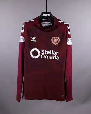 Jamie McCart Heart of Midlothian shirt