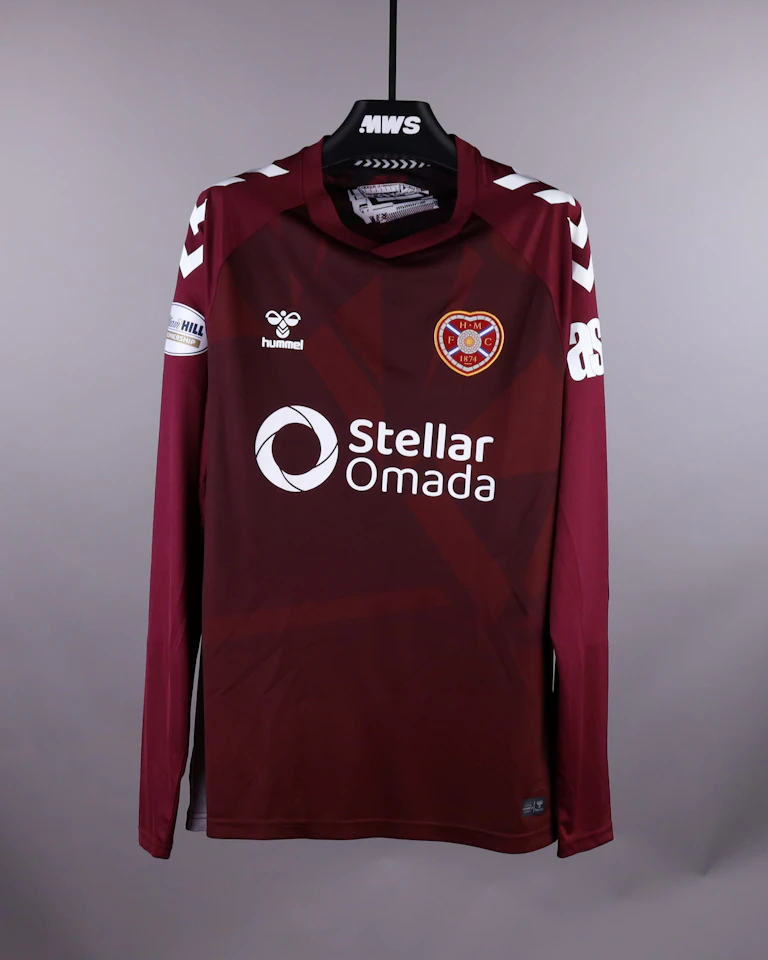 Jamie McCart Heart of Midlothian shirt