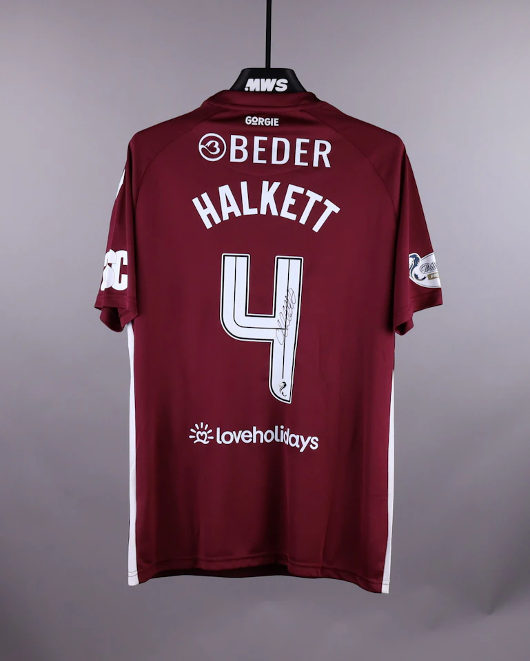 Craig Halkett Heart of Midlothian jersey