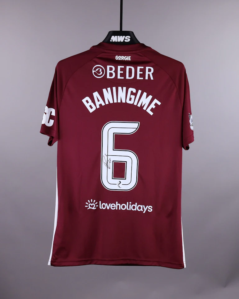 Maglia di Beni Baningime (Heart of Midlothian)