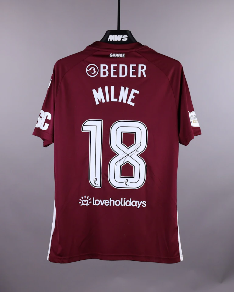 Heart of Midlothian-Trikot von Harry Milne