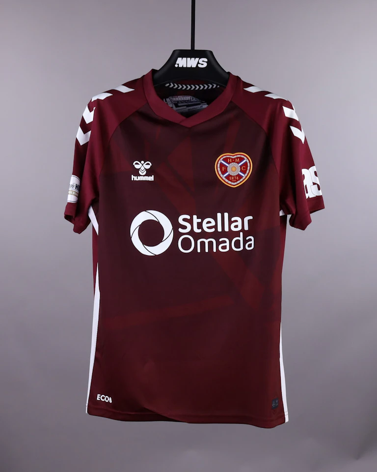 Tómas Bent Magnússon Heart of Midlothian camisa.