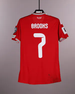 David Brooks Wales jersey