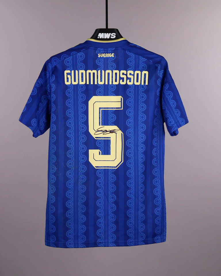 Gabriel Gudmundsson Sweden jersey