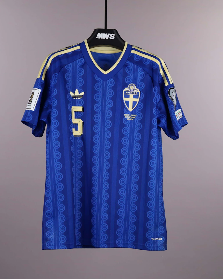 Gabriel Gudmundsson Sweden jersey