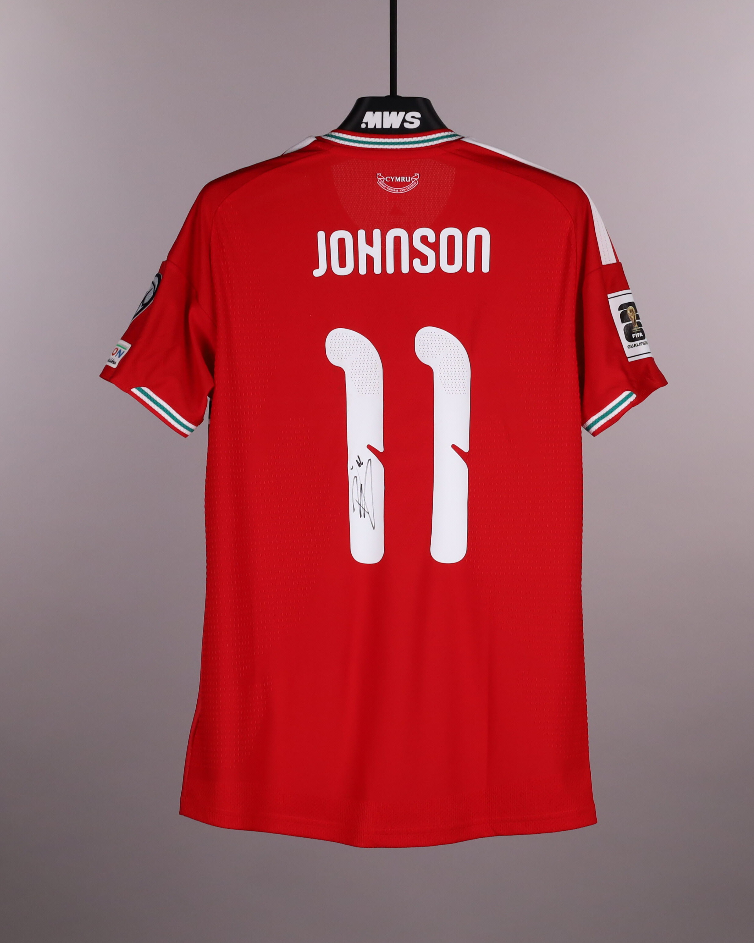 Brennan Johnson Wales shirt