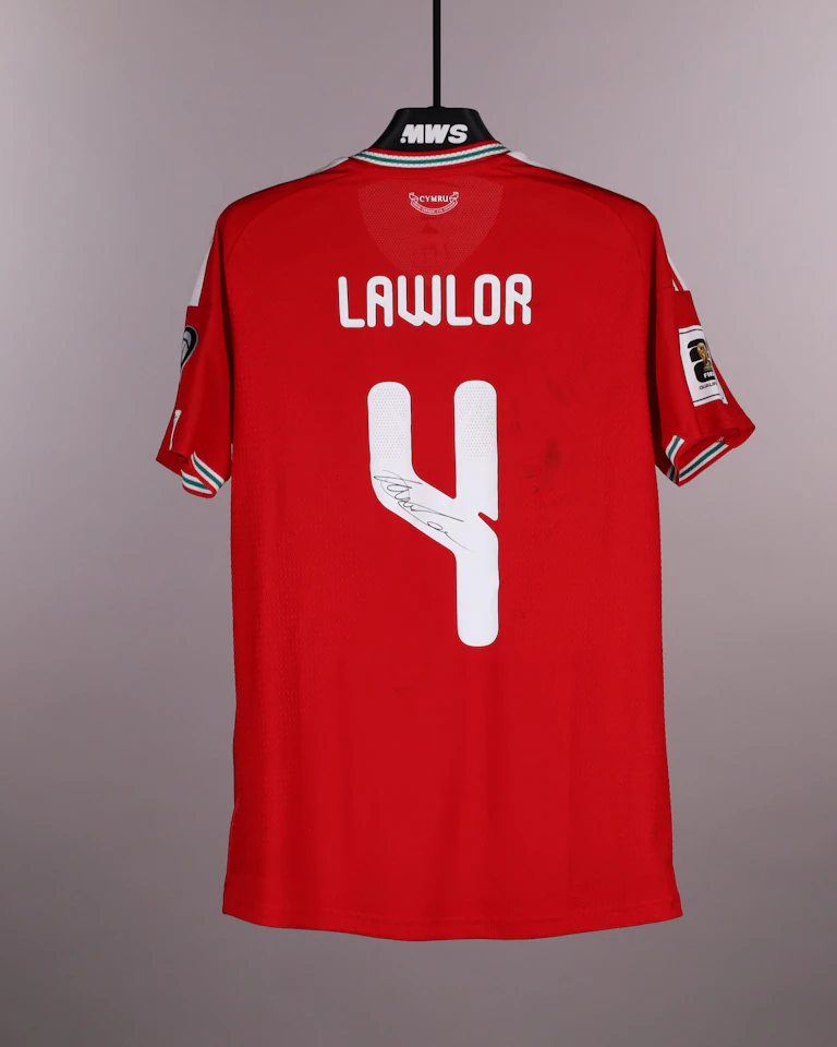 Wales 팀의 D. Lawlor 셔츠