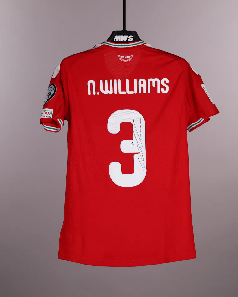 来自Wales的Neco Williams球衣