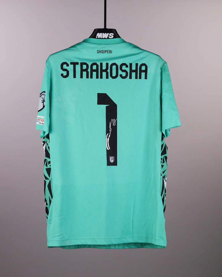 Camiseta Thomas Strakosha Albania
