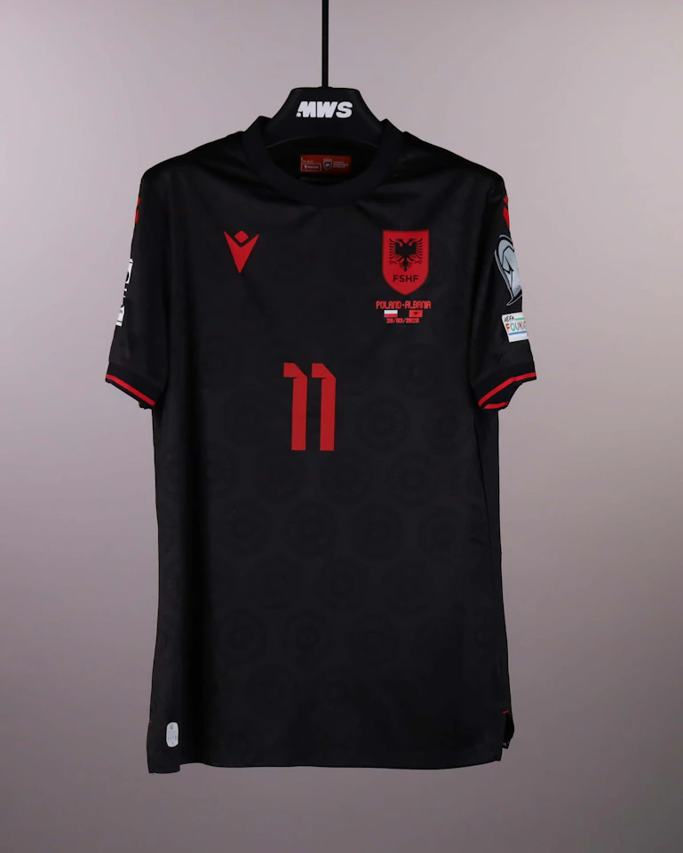 Albania 팀의 Myrto Uzuni 셔츠