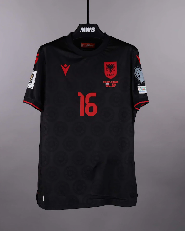 Albania 팀의 Juljan Shehu 셔츠