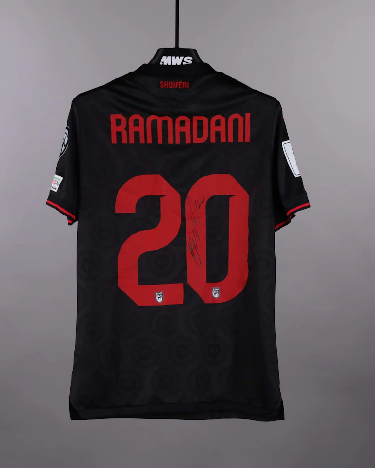 来自Albania的Ylber Ramadani球衣