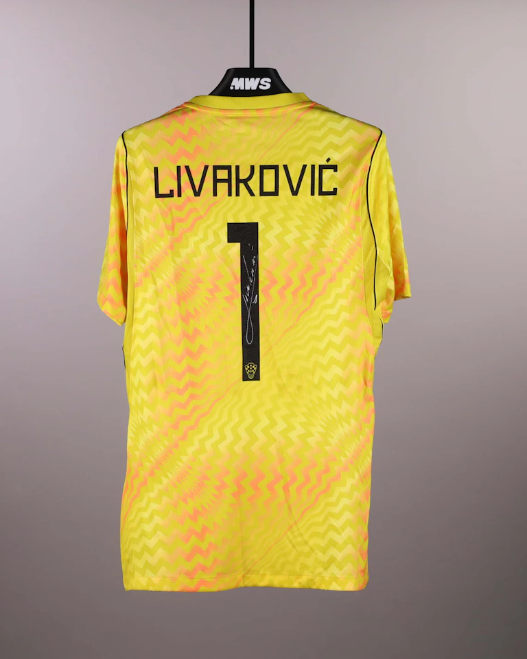 Dominik Livaković Croatia camisa.