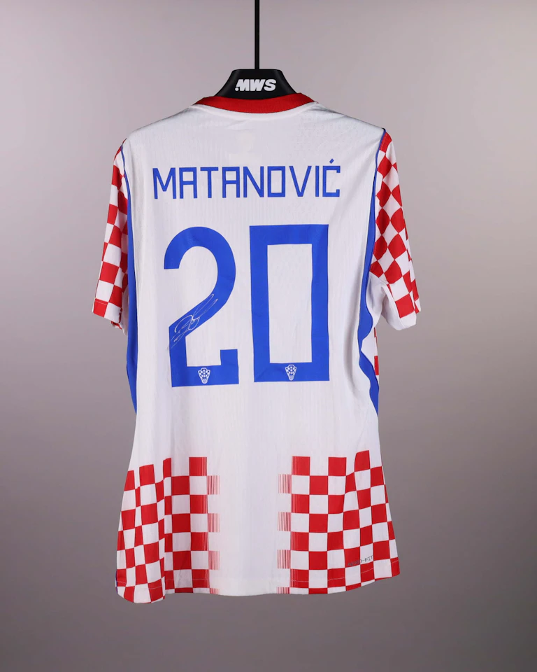 来自Croatia的Igor Matanovic球衣