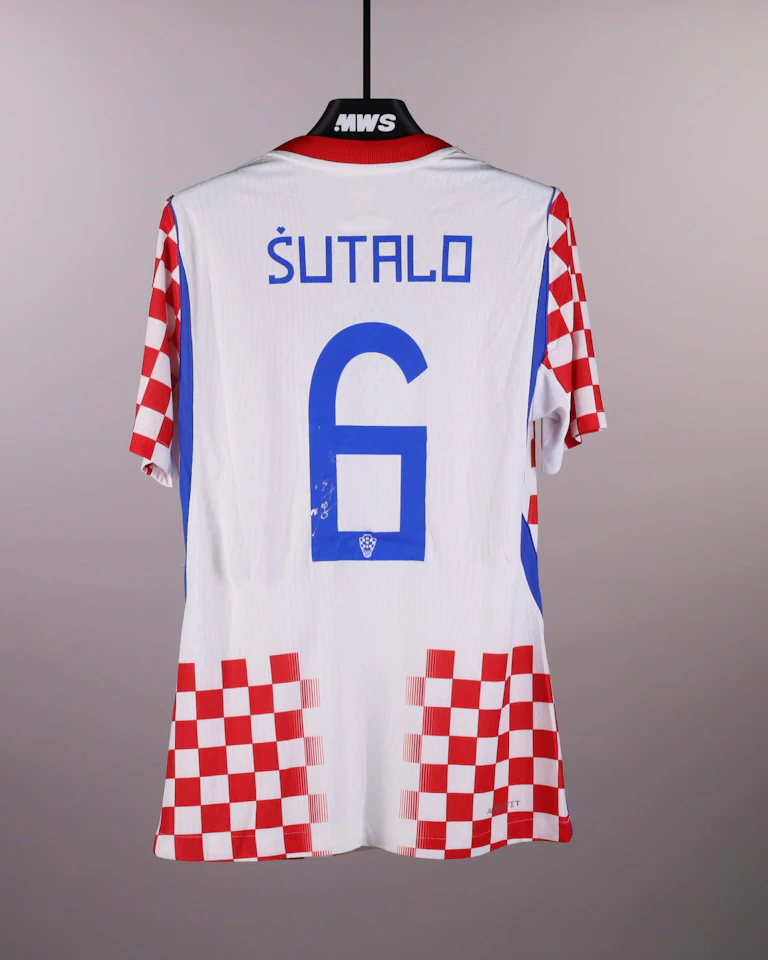 Camisola de Josip Šutalo, Croatia