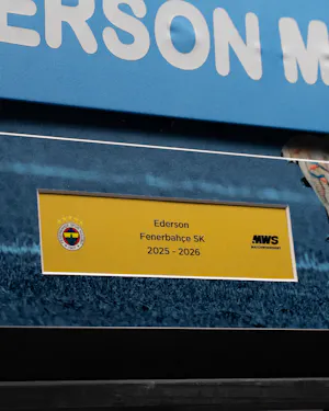 Limited Edition Framed Ederson Shirt