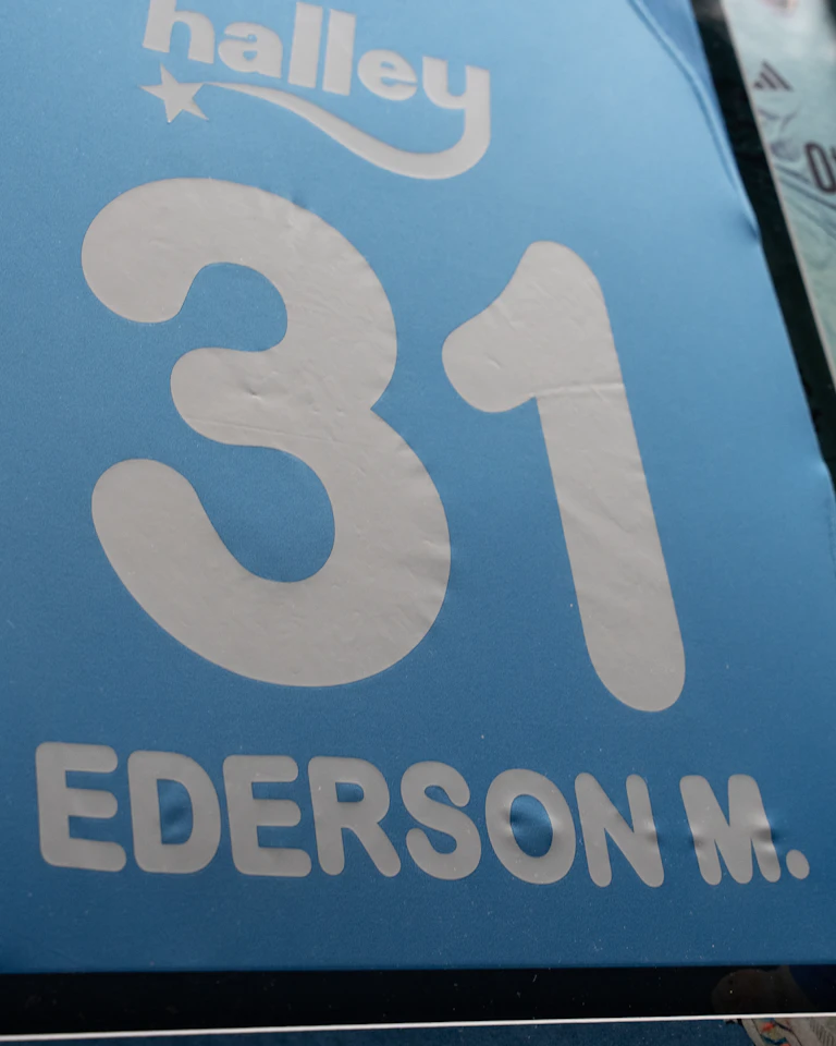 Limited Edition Framed Ederson Shirt