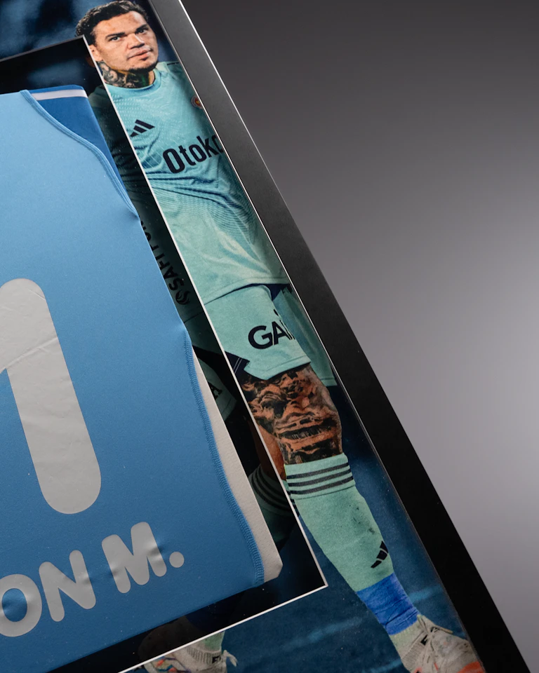 Limited Edition Framed Ederson Shirt