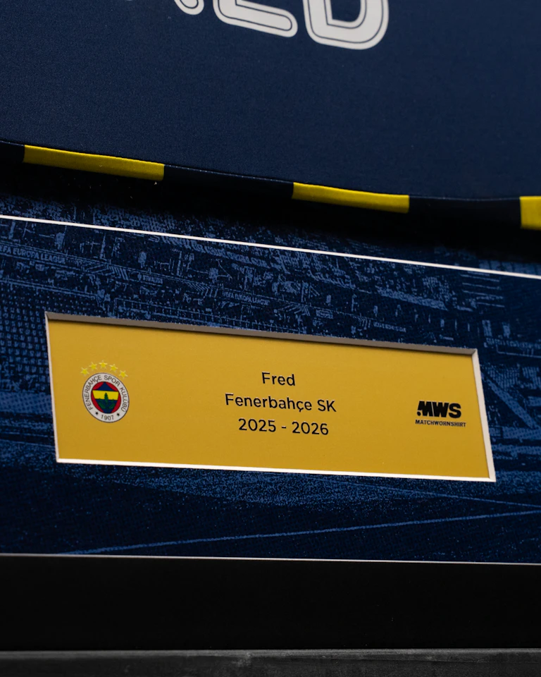 Limited Edition Framed Fred Shirt