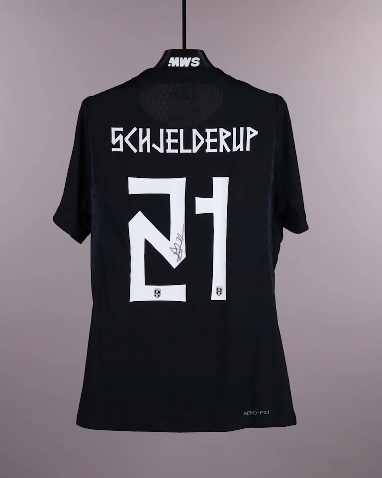Norway 팀의 Andreas Schjelderup 셔츠