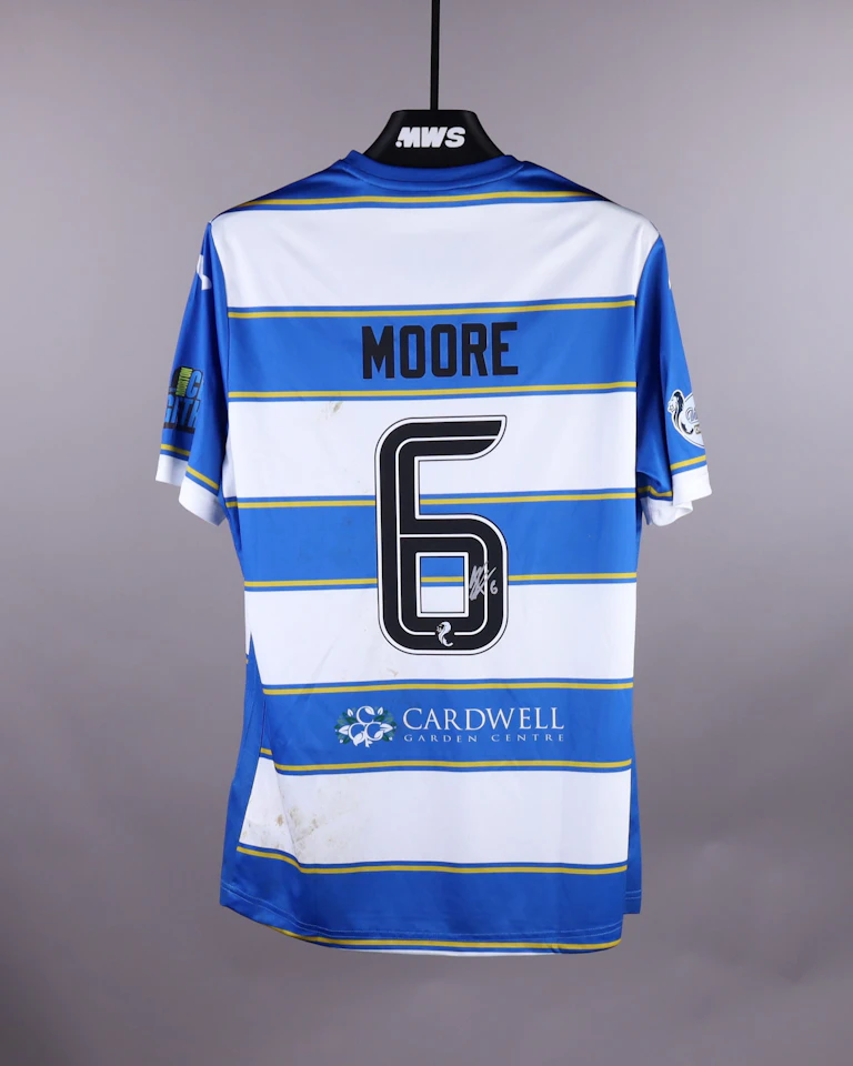 Kris Moore Greenock Morton jersey