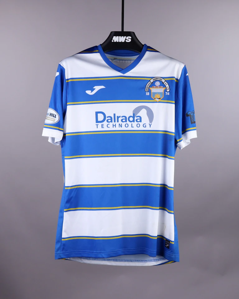 Kris Moore Greenock Morton jersey