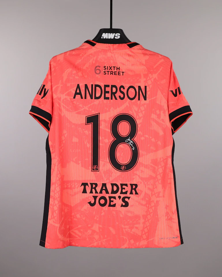 Joelle Anderson Bay FC shirt