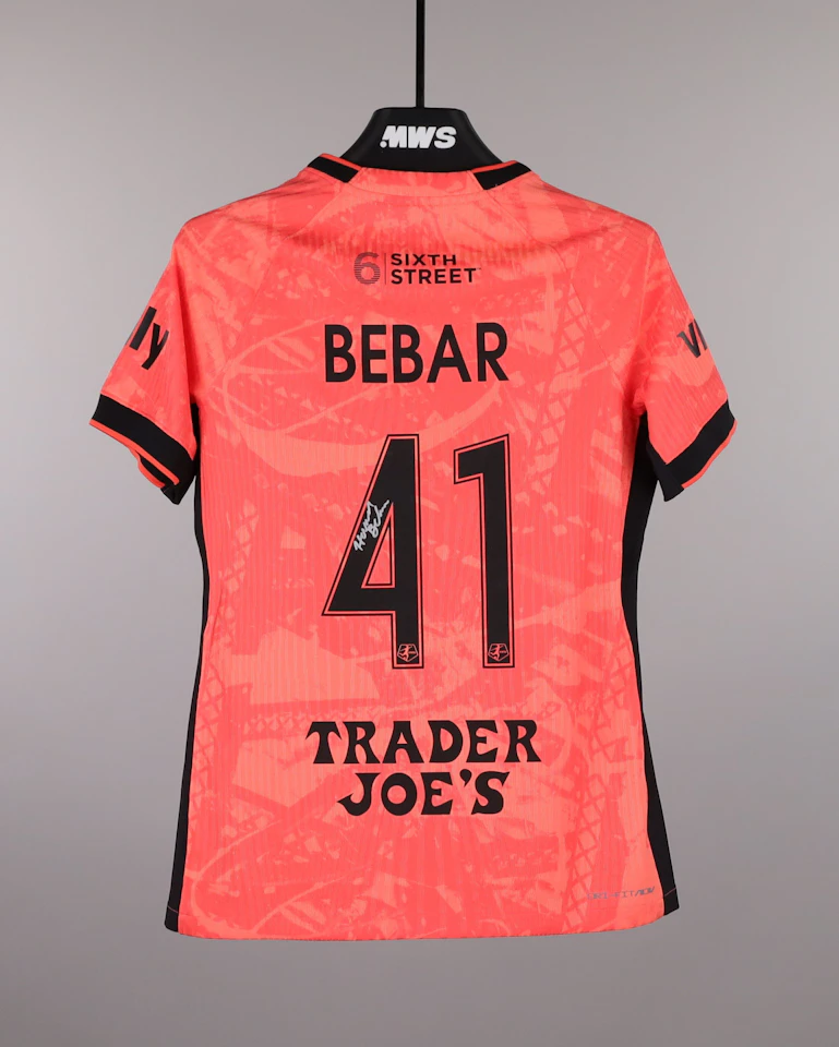 Hannah Bebar Bay FC jersey