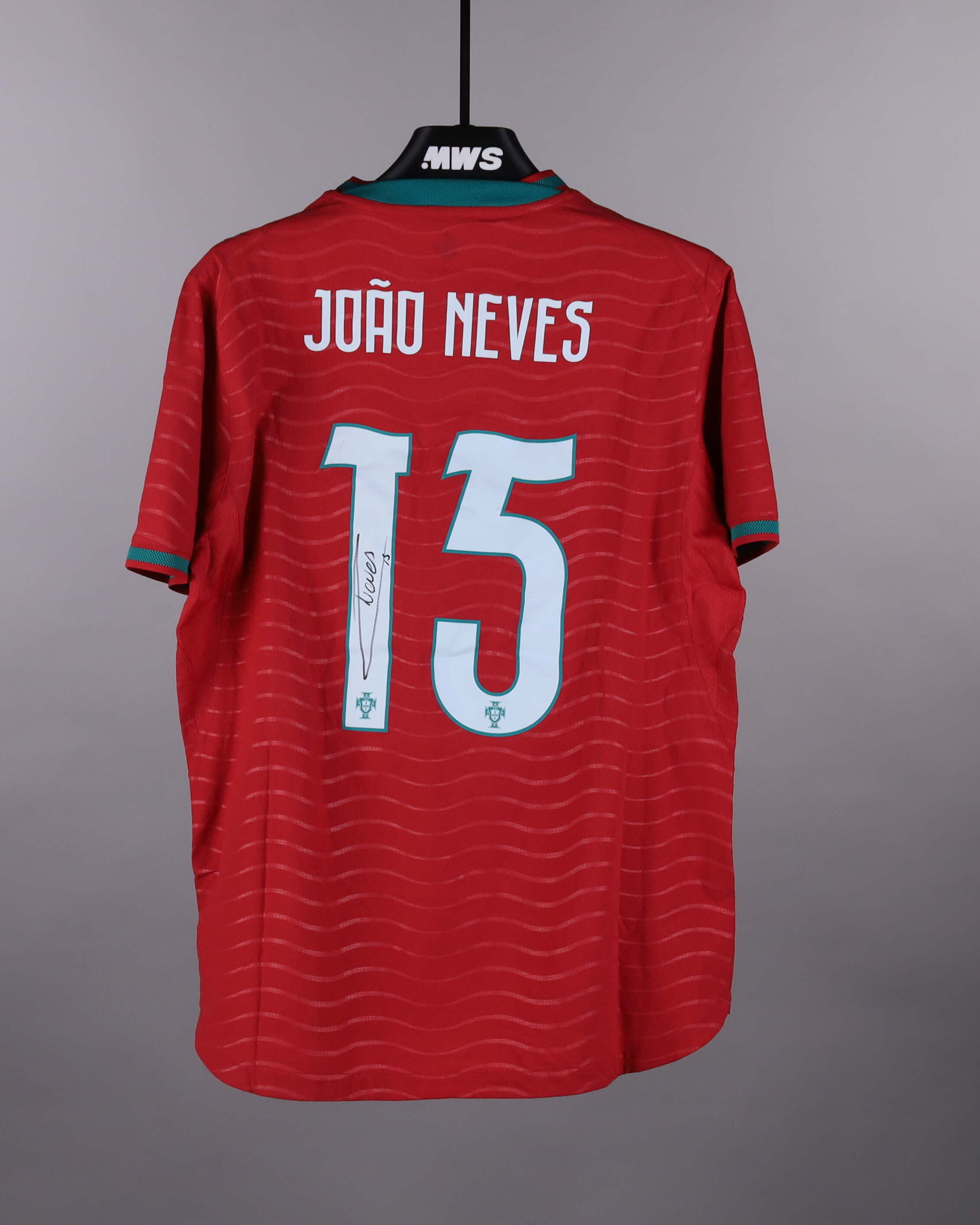 João Neves | Mexico - Portugal | MatchWornShirt