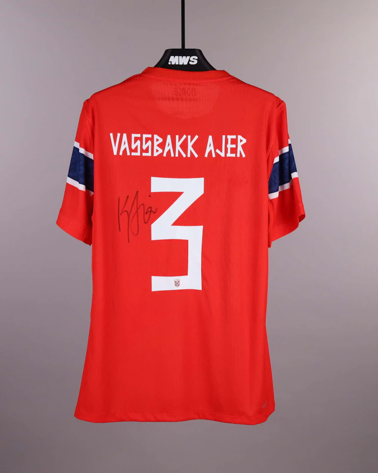 Camiseta Kristoffer Vassbakk Ajer Norway