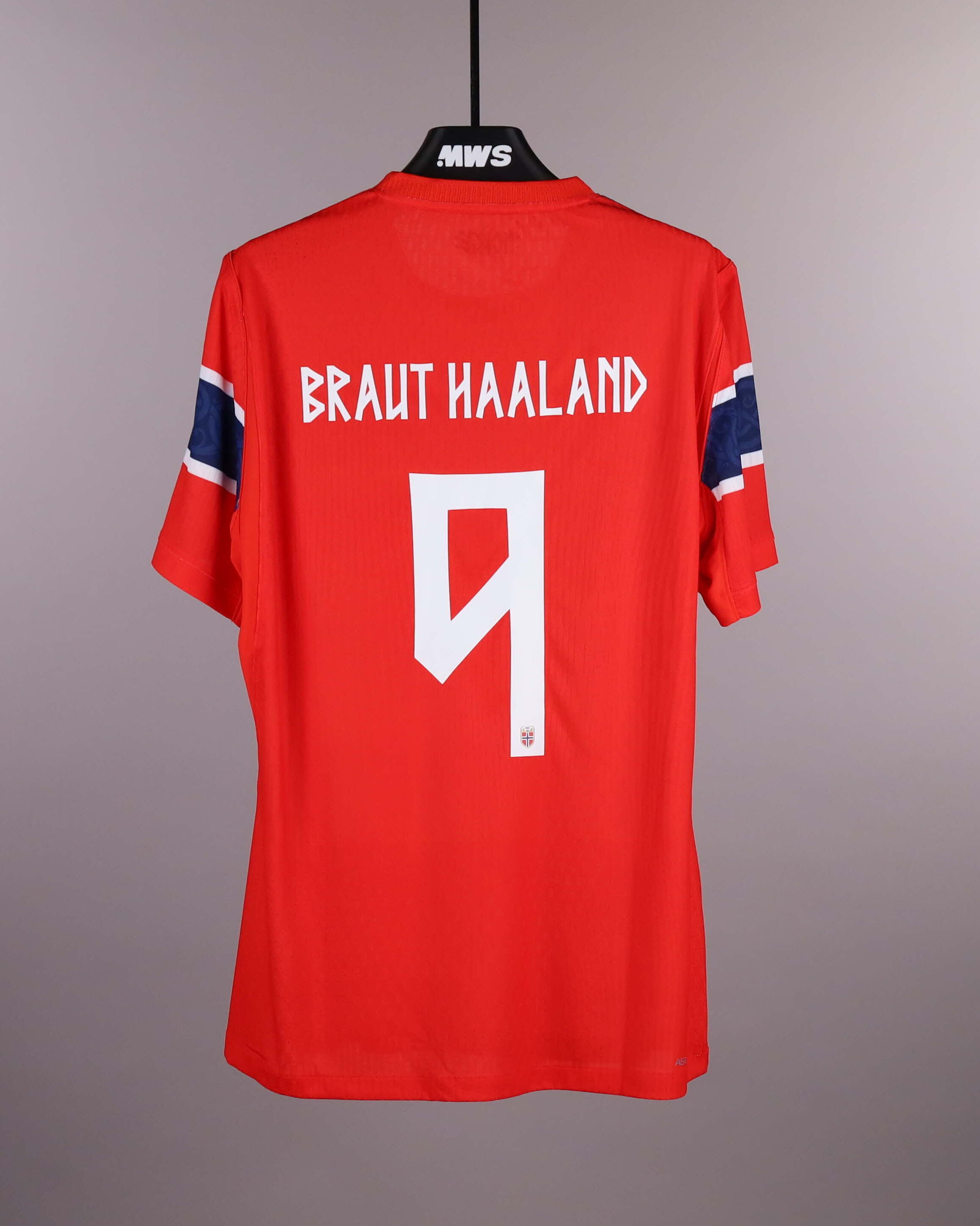Erling Haaland | Norway - Switzerland | MatchWornShirt