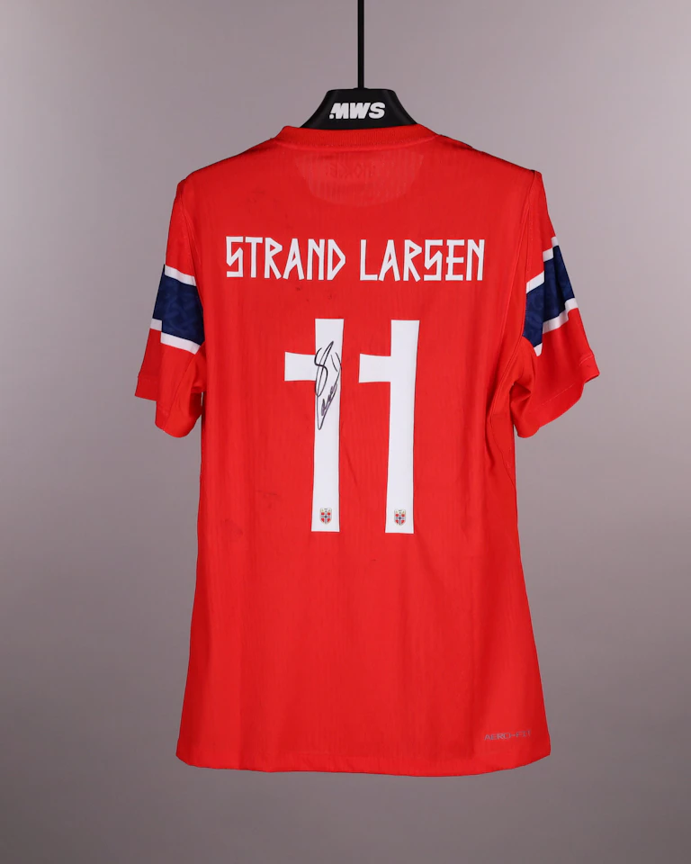 Jørgen Strand Larsen Norway camisa.