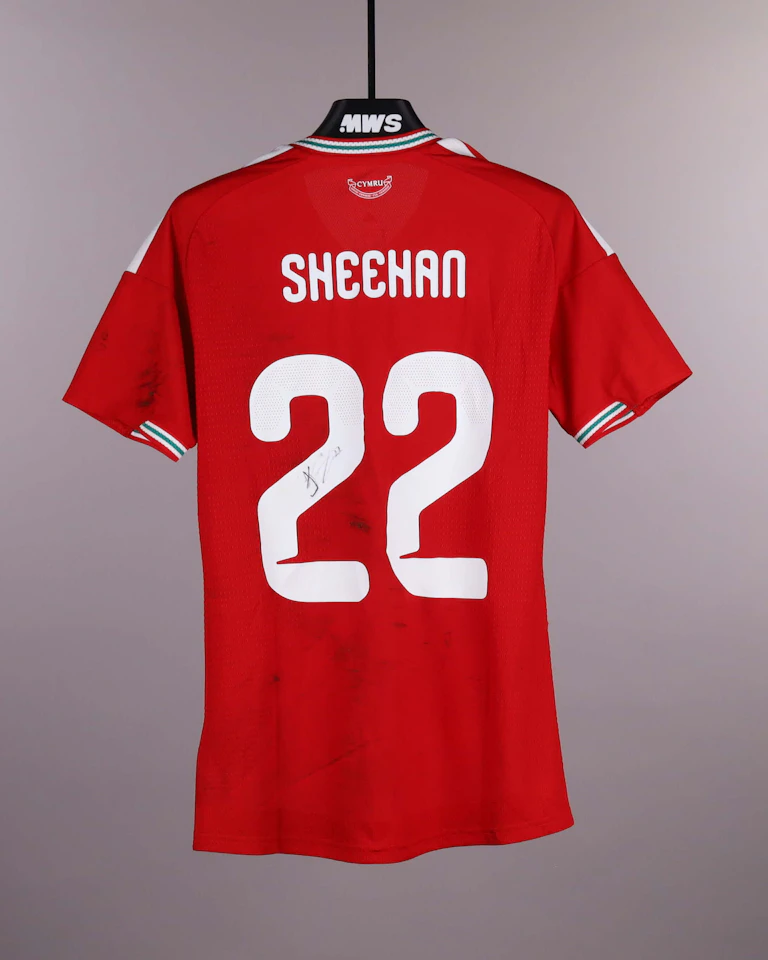 Wales-Trikot von Josh Sheehan