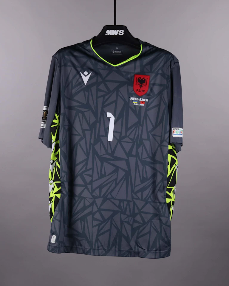 Camiseta Thomas Strakosha Albania