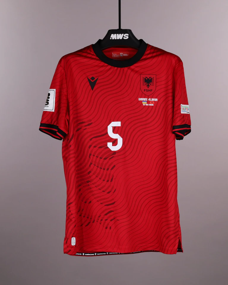 Maglia di Bujar Pllana (Albania)