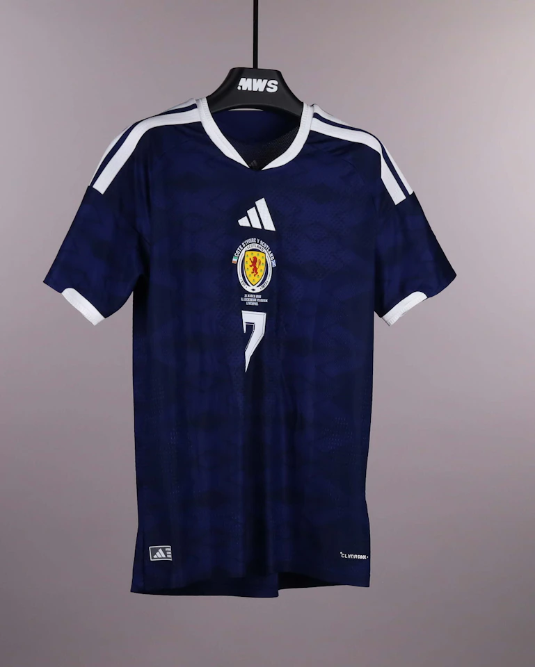 John McGinn Scotland shirt