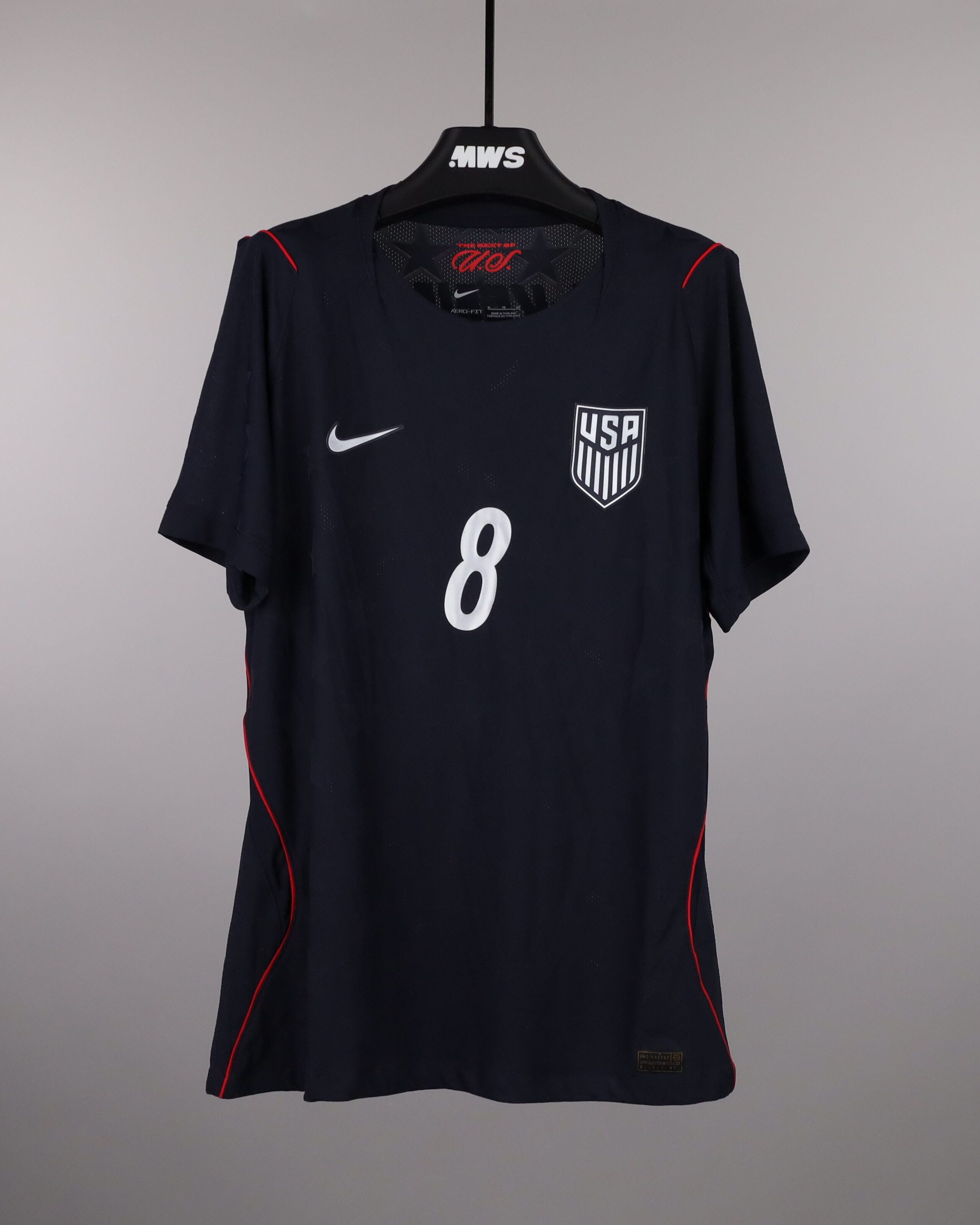 Official アメリカ合衆国 Football Match-Worn Shirts Auctions