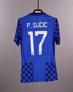 Petar Sučić Croatia jersey