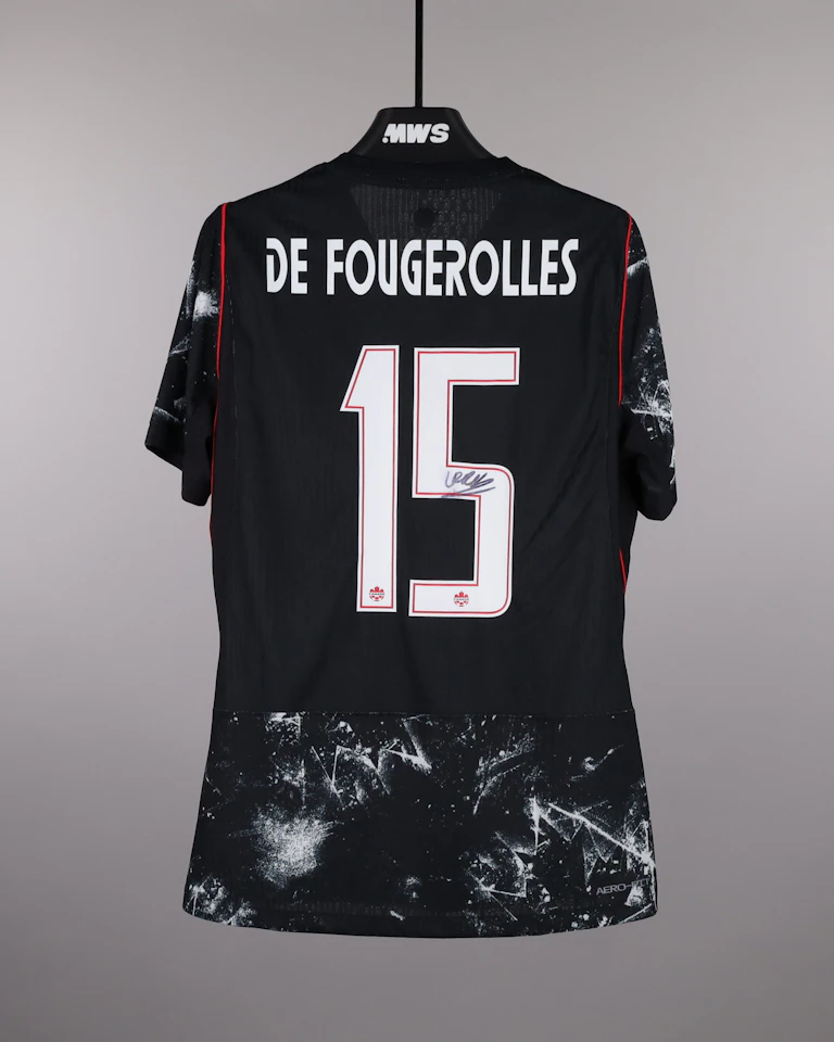 Camisola de Luc De Fougerolles, Canada