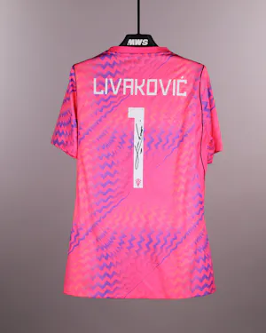 Dominik Livaković Croatia jersey