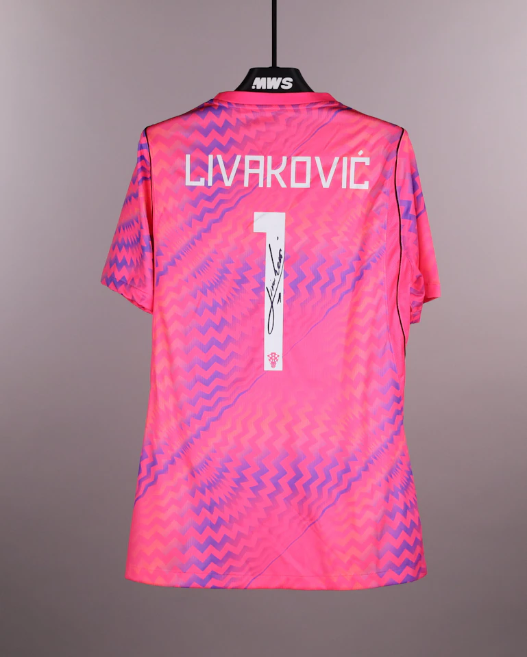Dominik Livaković Croatia jersey