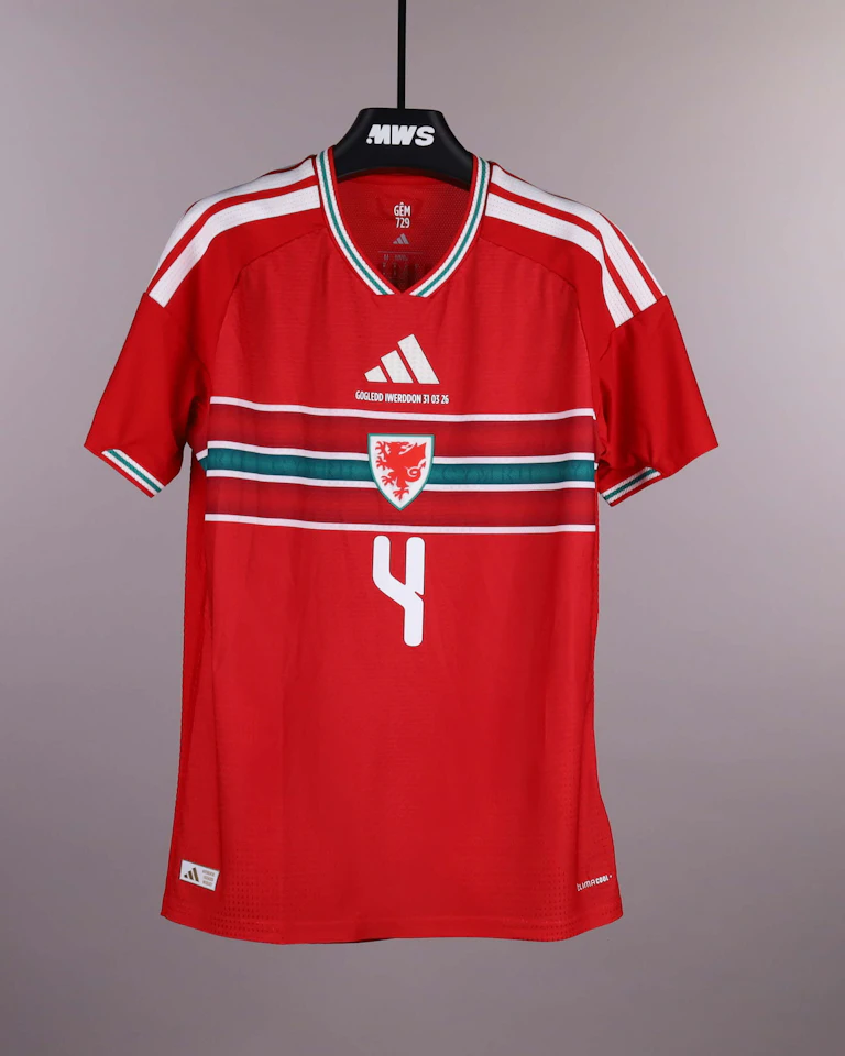Wales-Trikot von D. Lawlor